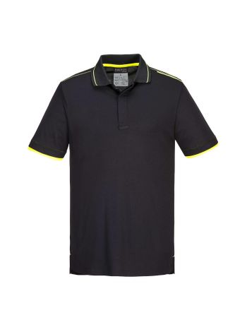 WX3 Eco Polo Shirt, L, R, Black
