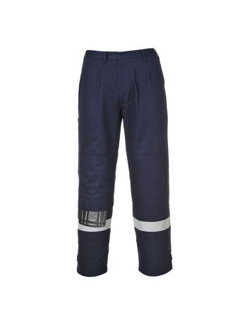 Bizflame Work Trousers, 4XL, R, Navy