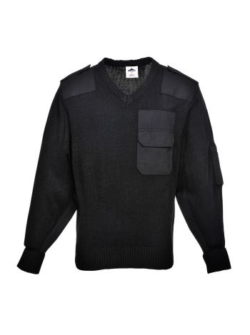Nato Sweater, L, R, Black