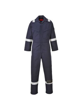 Araflame Gold Coverall , 36, R, Navy