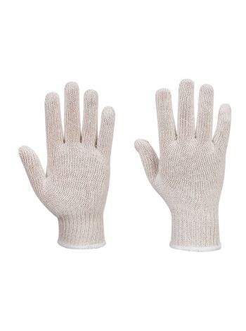 String Knit Liner Glove (288 Pairs), L, R, White