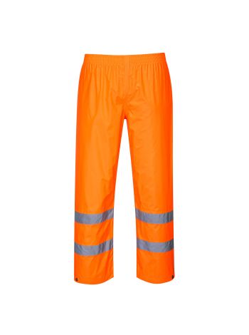 Hi-Vis Rain Trousers, 4XL, R, Orange