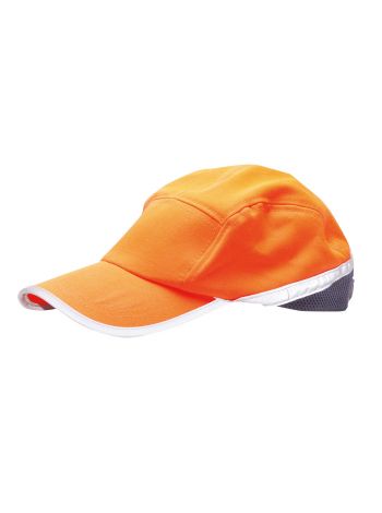 Hi-Vis Baseball Cap, , R, Orange/Navy