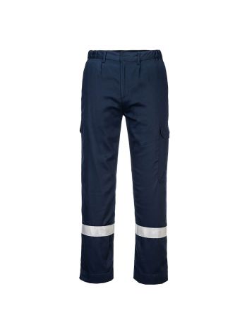 FR Lightweight Anti-Static Trousers, L, R, Navy