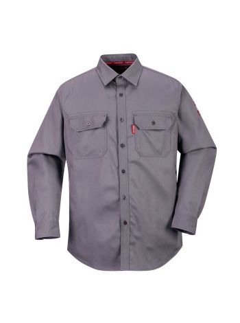 Bizflame 88/12 FR Shirt, 4XL, R, Grey