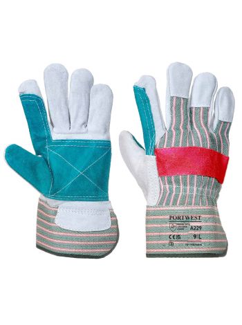 Classic Double Palm Rigger Glove, XL, R, Green
